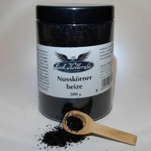 Nusskörnerbeize